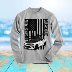 Camaro American Muscle Car Long Sleeve Shirt