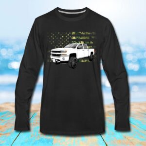 Silverado Lifted Truck America Offroad 4×4 Chevrolet 1500 Long Sleeve Shirt