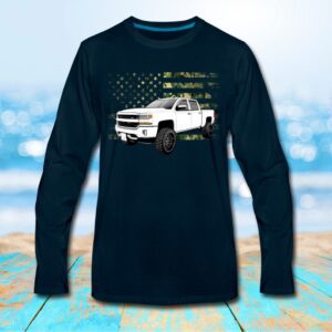 Silverado Lifted Truck America Offroad 4×4 Chevrolet 1500 Long Sleeve Shirt