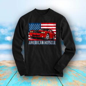 Challenger Mopar American Muscle Long Sleeve Shirt