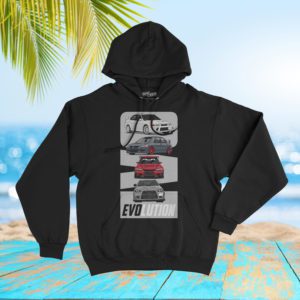 EVOlution Mitsubishi Evo    Hoodie Sweatshirt