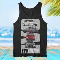 EVOlution Mitsubishi Evo    Tank Top Shirt