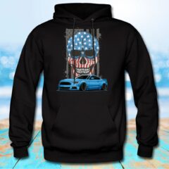 Mustang Cobra America  USA Camo Shelby S550 Hoodie Sweatshirt