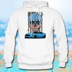 Mustang Cobra America  USA Camo Shelby S550 Hoodie Sweatshirt