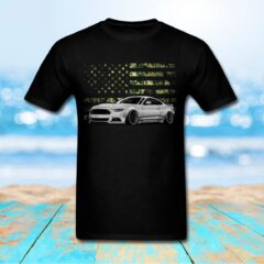 Mustang Cobra America  USA Camo Shelby S550 T-Shirt