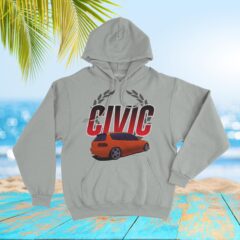 Civic Hatch Wreath Hoodie Sweatshirt