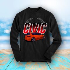 Civic Hatch Wreath Long Sleeve Shirt