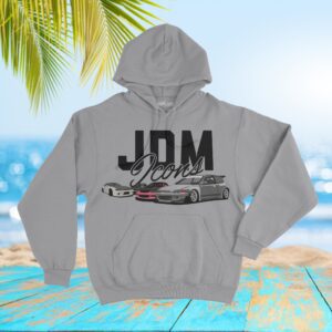 JDM Icons  Civic  Silvia Lancer Evolution Hoodie Sweatshirt