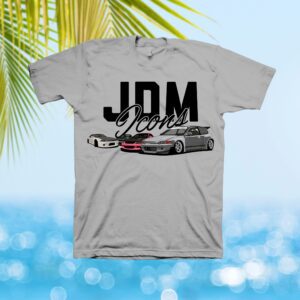 JDM Icons  Civic  Silvia Lancer Evolution T-Shirt