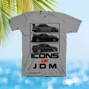 JDM Icons  S2000  Supra  Skyline R32 T-Shirt
