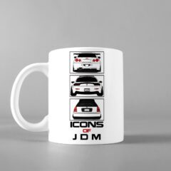 JDM Icons  Skyline  RX-7  Civic Coffee Mug