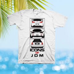 JDM Icons  Skyline  RX-7  Civic T-Shirt