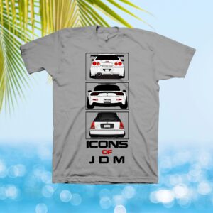 JDM Icons  Skyline  RX-7  Civic T-Shirt