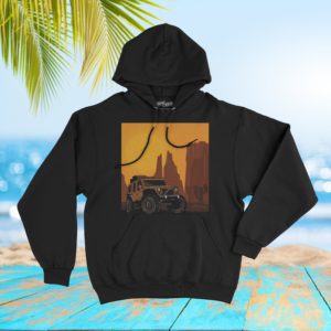 JEEP Offroading Off Road Desert Hoodie Sweatshirt