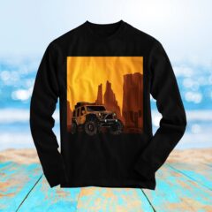 JEEP Offroading Off Road Desert Long Sleeve Shirt