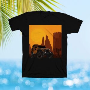 JEEP Offroading Off Road Desert T-Shirt