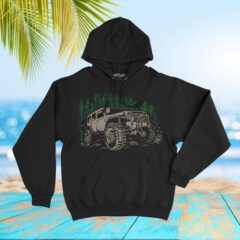 JEEP Offroading Off Road Hoodie Sweatshirt
