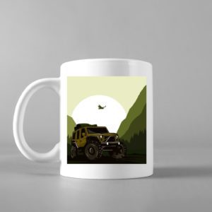 JEEP Offroading Off Road Mountains Coffee Mug