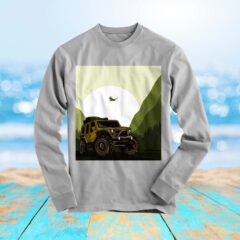 JEEP Offroading Off Road Rock Climbing Long Sleeve Shirt