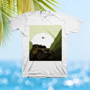 JEEP Offroading Off Road Rock Climbing T-Shirt