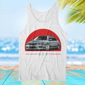 Mitsubishi Evo 9   Evolution  Tank Top Shirt