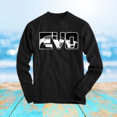 Mitsubishi Evo Outline Long Sleeve Shirt