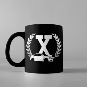 Mitsubishi Evo X Wreath Coffee Mug