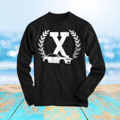 Mitsubishi Evo X Wreath Long Sleeve Shirt