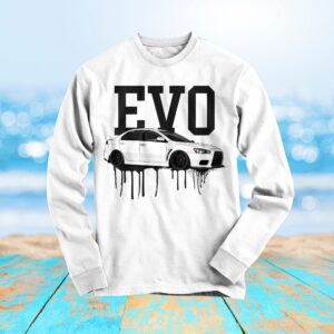 Mitsubishi Evo X Drip Long Sleeve Shirt