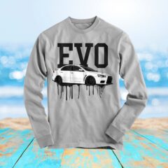 Mitsubishi Evo X Drip Long Sleeve Shirt