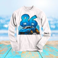 Toyota 86 Tattoo Artist Drawn Long Sleeve Shirt