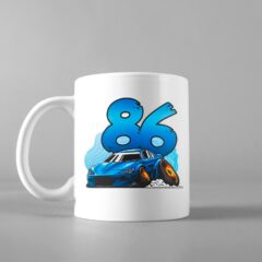 Toyota 86 Tattoo Artist Drawn Coffee Mug