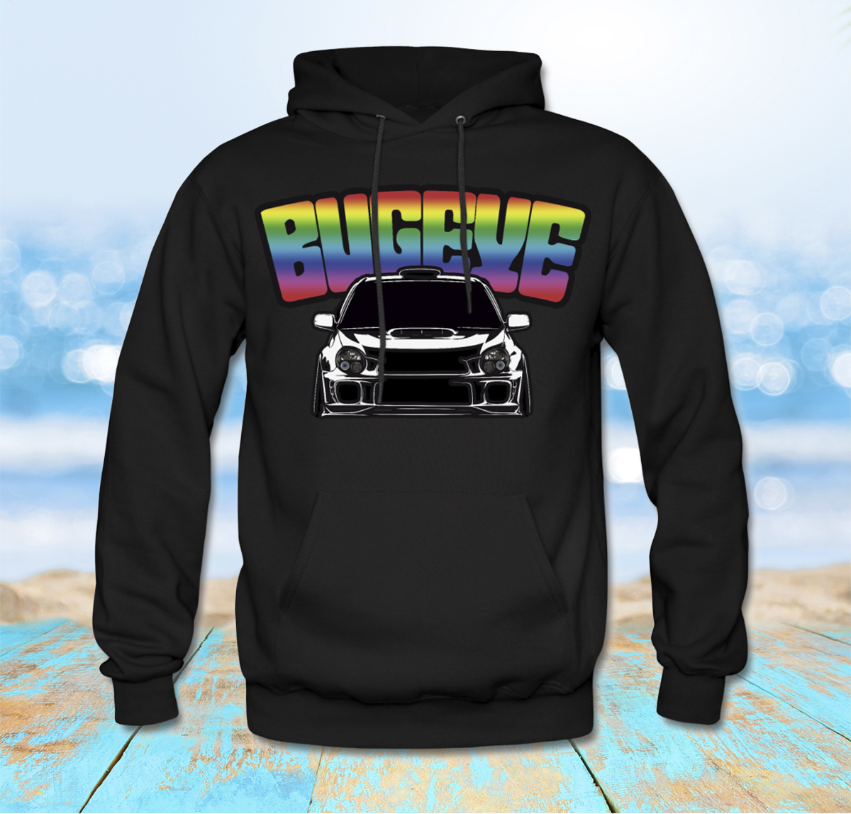 Subaru WRX Bugeye Hoodie Sweatshirt